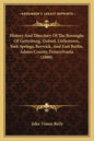 History And Directory Of The Boroughs Of Gettysburg, Oxford, Littlestown, York Springs, Berwick, And East Berlin, Adams County, Pennsylvania (1880) - Paperback