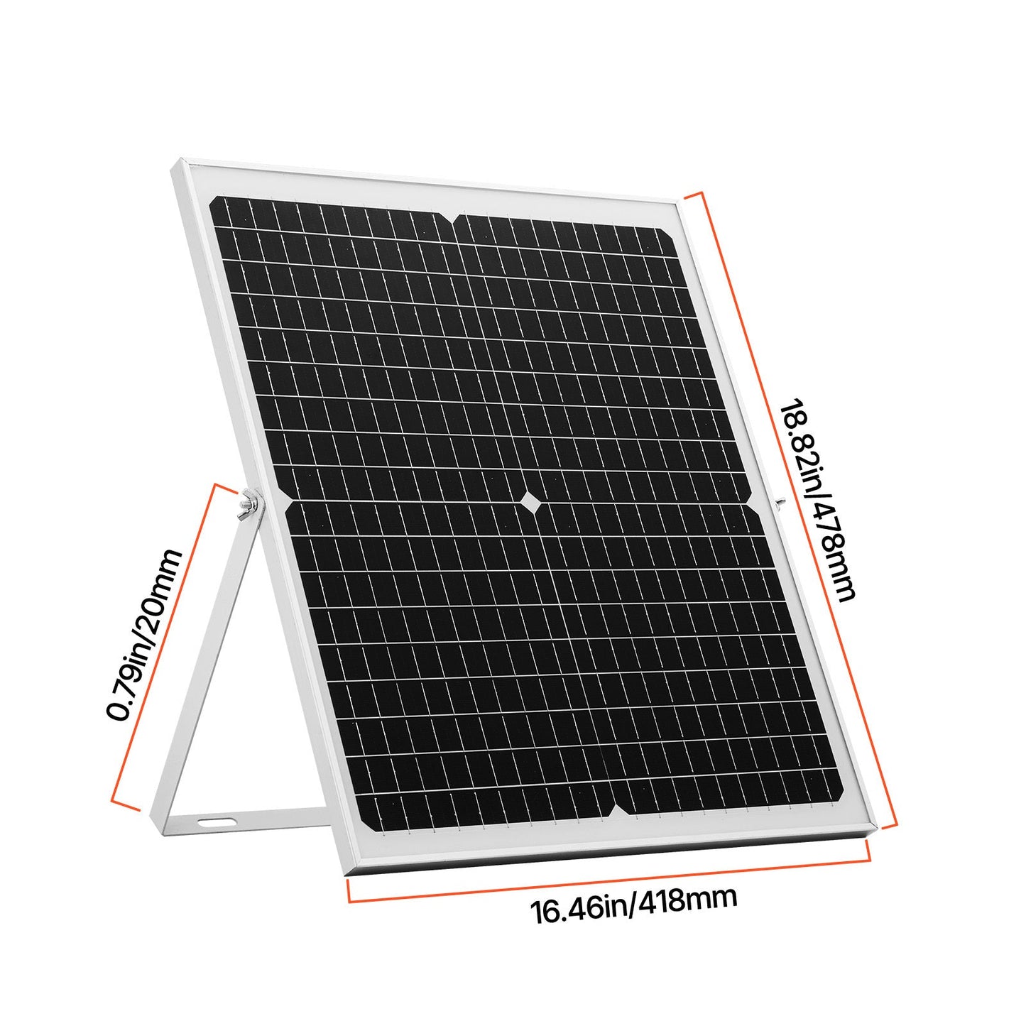30W 12V Solar Battery Trickle Charger, MPPT Controller, IP67, Car Boat RV