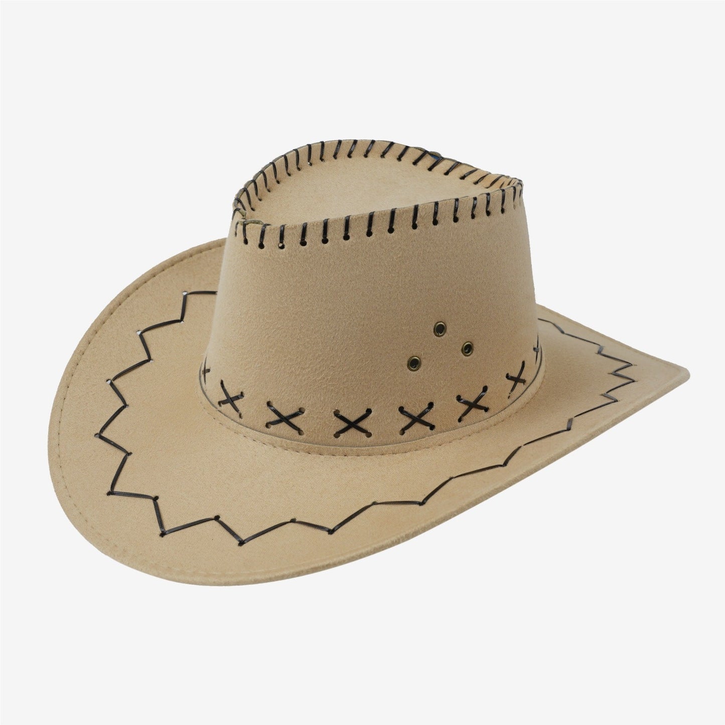 Men's And Women's Cowboy Hats, Sun Protection Hats For Grasslands, Western Cowboy Hats For Couples, Wide-Brimmed Xinjiang Felt Hats With Velvet Surface