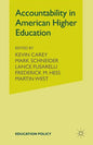 Accountability in American Higher Education - Paperback