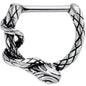 16G 5/16 Slithering Snake Septum Clicker