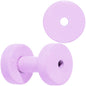 Sweet Pastel Purple Screw Fit Tunnel Plug Set 16G to 19mm