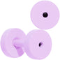 Sweet Pastel Purple Screw Fit Tunnel Plug Set 16G to 19mm