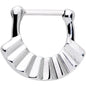 16G 5/16 Graceful Fan Septum Clicker