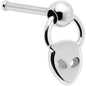 20G 1/4 Open Eyed Alien Dangle Nose Bone