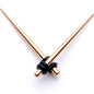 Rose Gold Tone Anodized Straight Taper Set Available in Sizes  14G to 00G