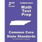 Tennessee 2nd Grade Math Test Prep: Common Core State Standards - Paperback