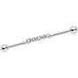 14G Clear CZ Gem Quintuplet Industrial Barbell 38mm