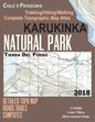Karukinka Natural Park Tierra Del Fuego Detailed Topo Map Roads Trails Campsites Trekking/Hiking/Walking Complete Topographic Map Atlas Chile Patagoni - Paperback