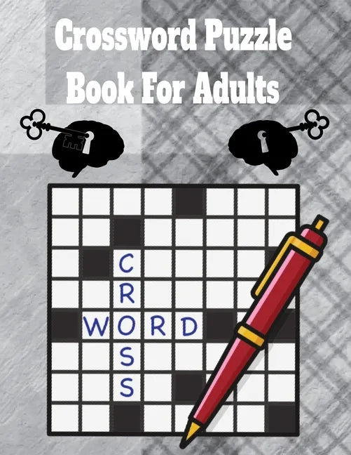 Crossword Puzzle Book For Adults - Paperback