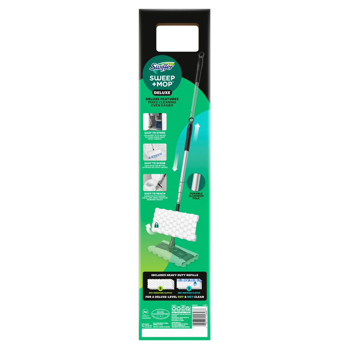 Swiffer Deluxe Sweep + Mop