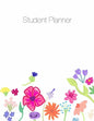 Student Planner, Organizer, Agenda, Notes, 8.5 x 11, Undated, Week at a Glance, Month at a Glance, 146 pages - Paperback