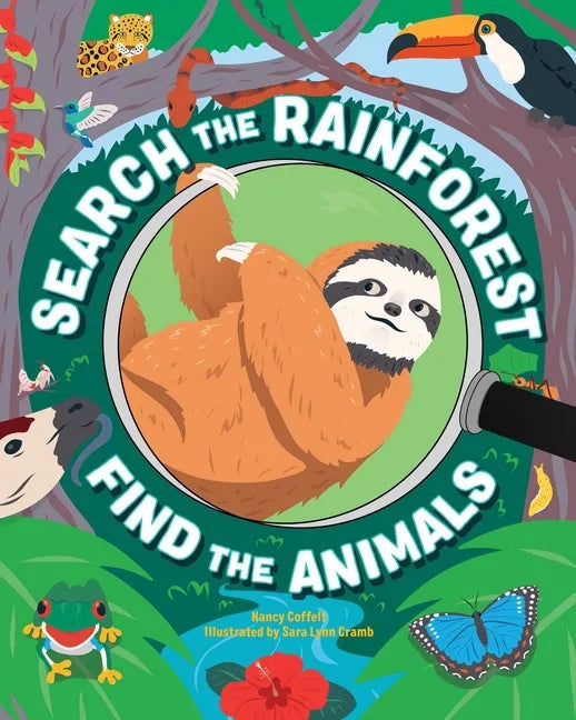 Search the Rain Forest, Find the Animals - Paperback