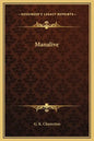 Manalive - Hardcover