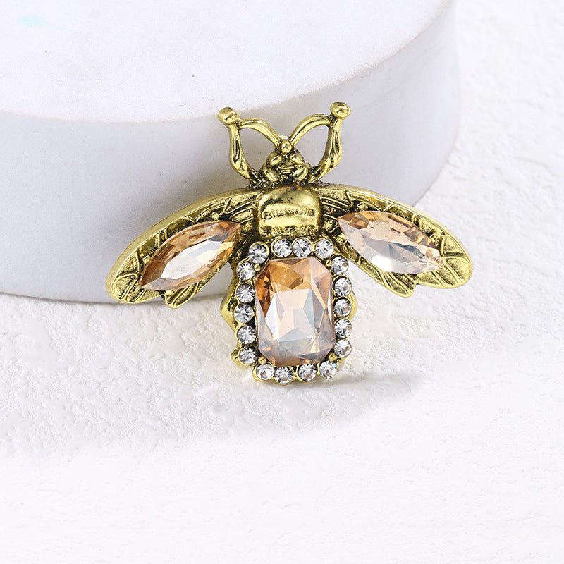 Cute Animal New Style Oil-Drop Bee Brooch