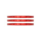 Industry Nine iRiX Headset Spacer 1-1/8'' Height: 2.5mm Aluminum Red 3pcs