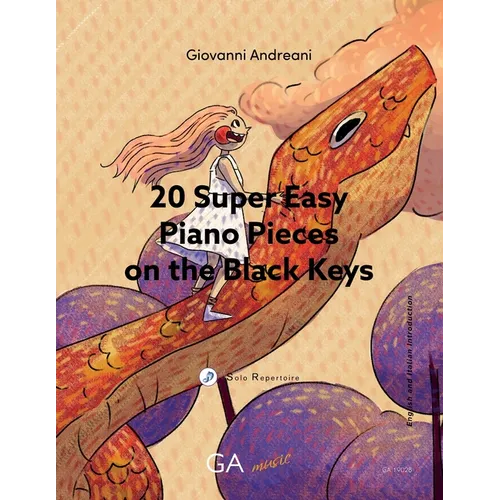 20 Super Easy Piano Pieces on the Black Keys - Paperback