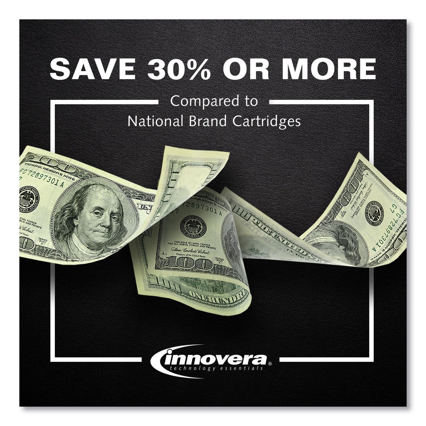 Innovera Remanufactured Black Toner, Replacement for 13A (Q2613A), 2,500 Page-Yield