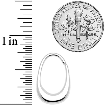 16G 5/16 Oval Cartilage Tragus Daith