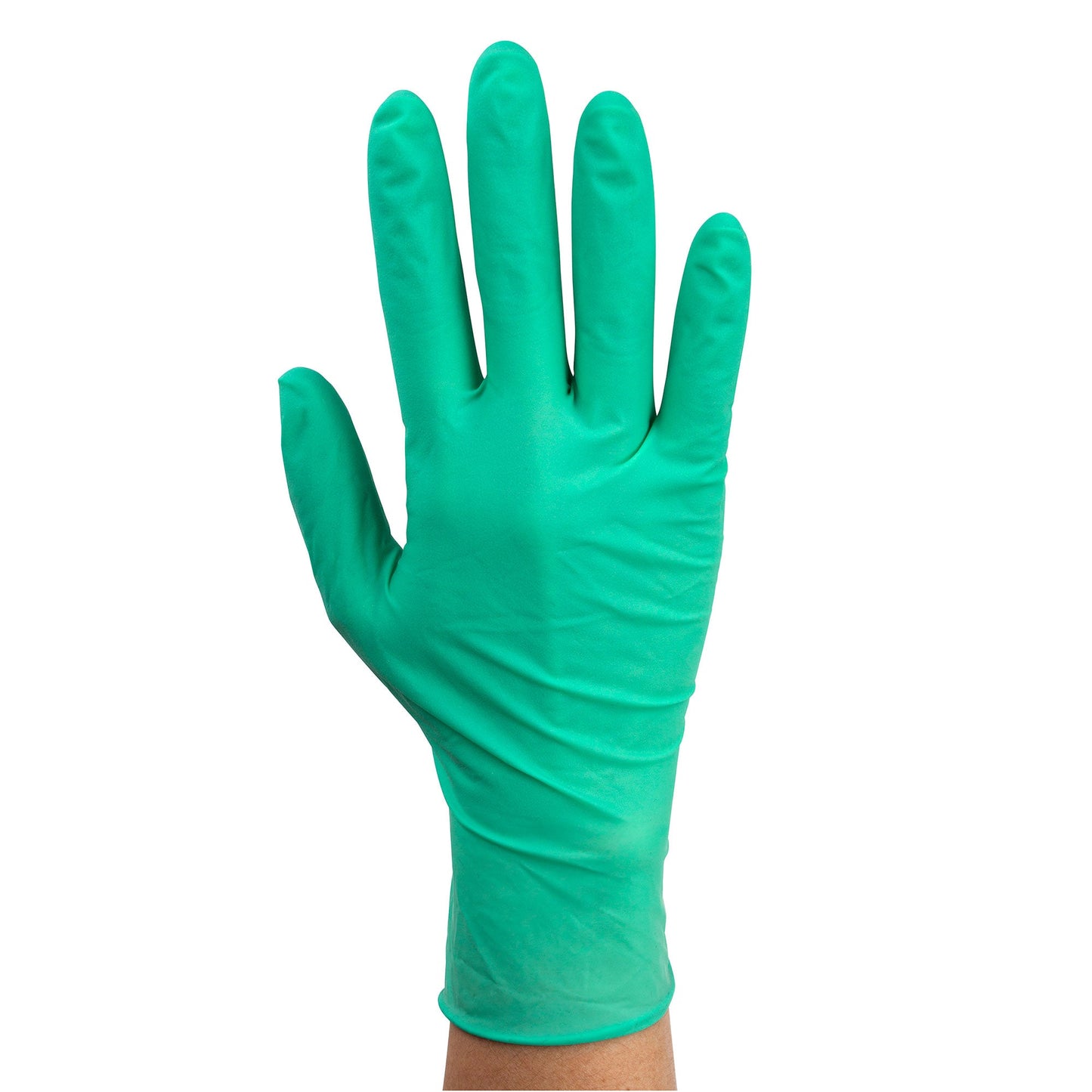 Dynarex AloeTex Latex Gloves w/ Aloe, Green - 100ea/bx, 10bxs/cs (1000 Count)