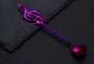 304 stainless steel music symbol creative spoon