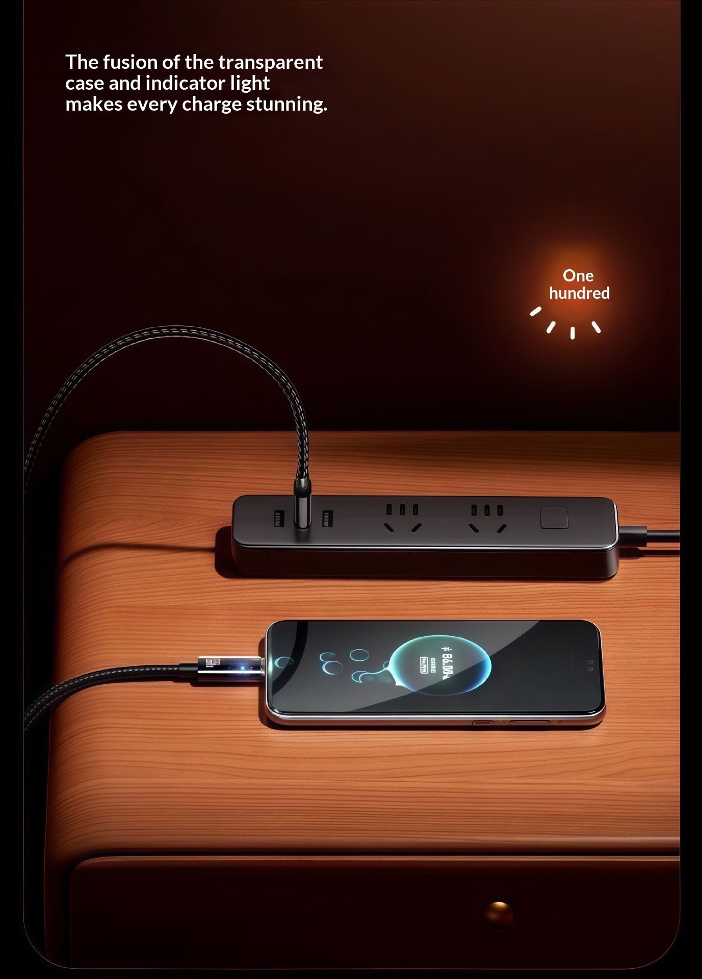240W Fast-charging Data Cable For Smartphones And Car Use