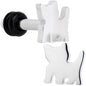 Steel Cat Lover Kitty Cat Single Flare Plug Set 14G to 0G