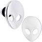 Steel Space Alien Single Flare Plug Set 14G to 2G