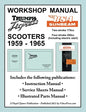BSA Sunbeam & Triumph Tigress Scooter 1959-1965 Workshop Manual - Paperback
