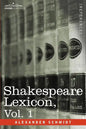 Shakespeare Lexicon, Vol. 1 - Paperback