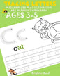 Tracing Letter Preschoolers Practice Writing ABC Alphabet Workbook*Kids Ages 3-5: Large Print - Paperback