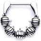 16G 5/16 Pumpkin Patch Halloween Septum Clicker