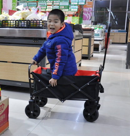 Folding Wagon Garden Shopping Beach Cart