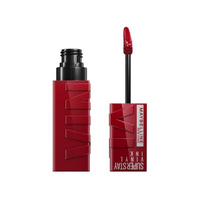 Maybelline New York Super Stay Vinyl Ink Long-Lasting Liquid Lipstick - 16 Hour Wear, Non-Sticky, Easy Application