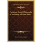 Complete Occult Philosophy Containing All Four Books - Hardcover