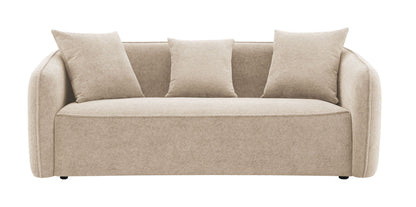 Keith - Sofa With 3 Matching Color Toss Pillows
