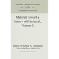 Materials Toward a History of Witchcraft, Volume 2 - Hardcover