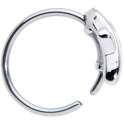 20G 5/16 Scary Boo Ghost Halloween Nose Hoop