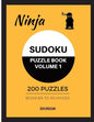 Ninja Sudoku Puzzle Book Volume 1 200 Puzzles Beginner to Advanced - Paperback