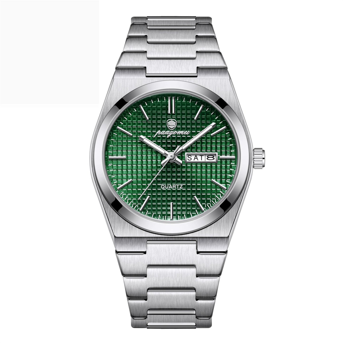 Luminous Quartz Waterproof Calendar Watch