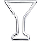 16G 5/16 Bottoms Up Wineglass Erlenmeyer Flask Closure Ring