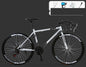 Road Race Variable Speed Solid Tire Double Disc Brake Bicycle