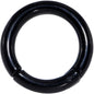 8G 9/16 Black PVD Steel Hinged Segment Ring