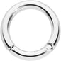 8G 9/16 Stainless Steel Hinged Segment Ring