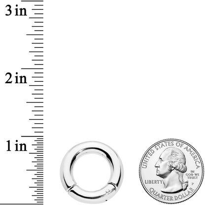 4G 9/16 Stainless Steel Hinged Segment Ring