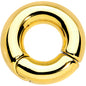 00G 5/8 Gold Tone PVD Steel Hinged Segment Ring