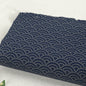 Chinese Dark Blue Cotton Linen Fabric