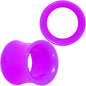 Purple Acrylic UV Saddle Tunnel Plug Set 12mm to 26mm
