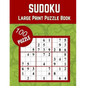 sudoku large print puzzle book: 100 Medium to Hard Puzzles for Adults & Seniors for Gradually Improving Sudoku Skills - Paperback