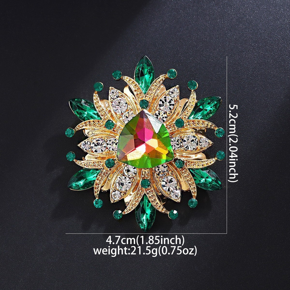 Luxurious Elegant Clothing Brooch For Men And Women